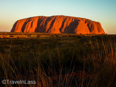 Sunset at Ayers Rock, Australia