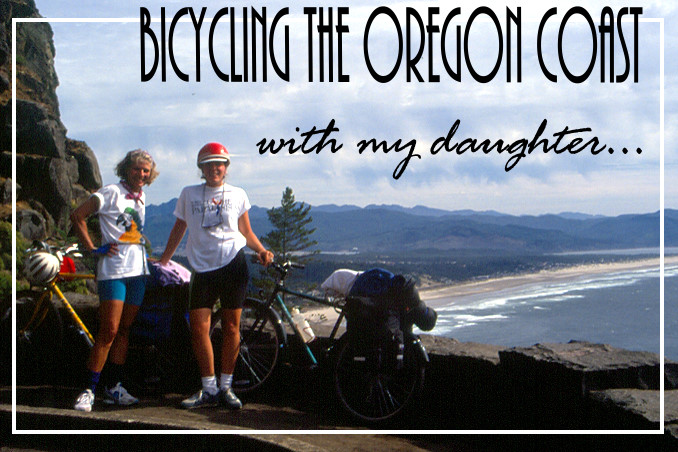 Foto Flip Friday Sample Oregon Coast Biking Postcard photo Front, June 2014 Theme: Follow Your Dreams