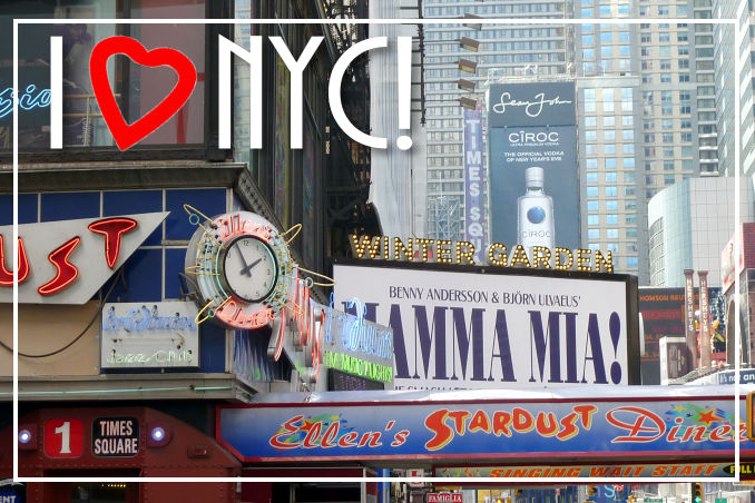 Foto Flip Friday Sample NYC Postcard photo Front, June 2014 Theme: Follow Your Dreams