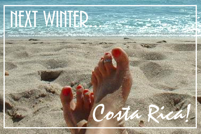 Foto Flip Friday Sample Winter Costa Rica Postcard photo Front, June 2014 Theme: Follow Your Dreams