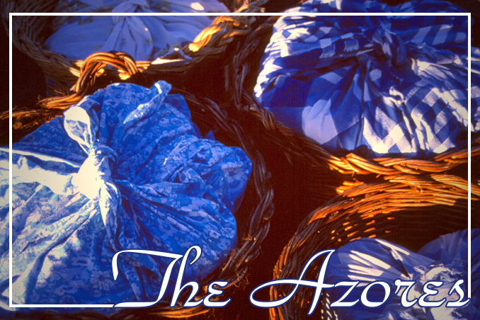 Foto Flip Friday October 2014 Theme: Blue - Azore Islands Postcard photo Front