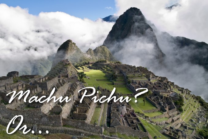 Machu Pichu