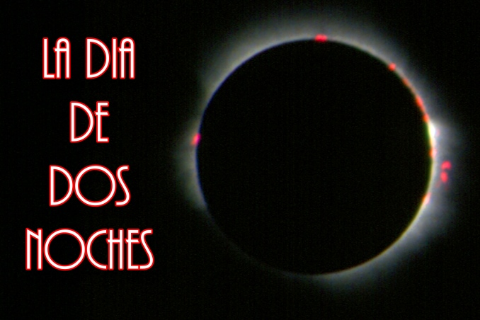 Foto Flip Friday June 2015 Theme: Costa Rica Total Solar Eclipse Postcard photo Front