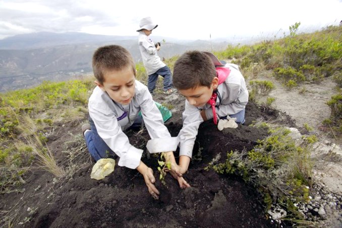 Ecuador is tops in reforestation! CreditThinkProgress-dot-org