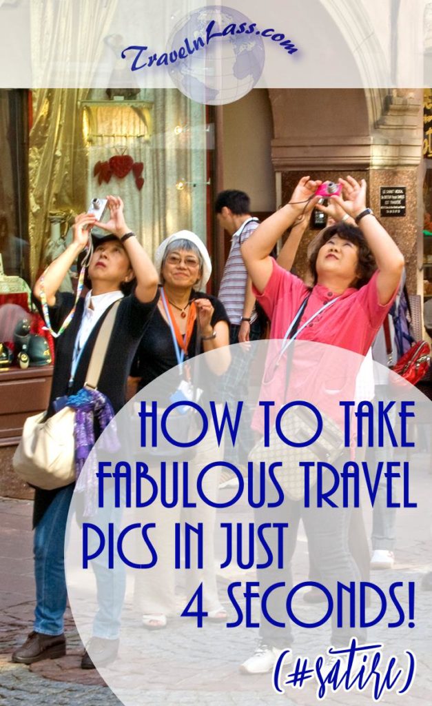 Learn how to take fabulous travel photos in just 4 seconds!