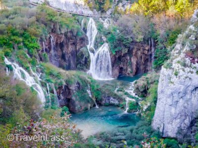 Waterfalls at Plitvice Lakes, Croatia