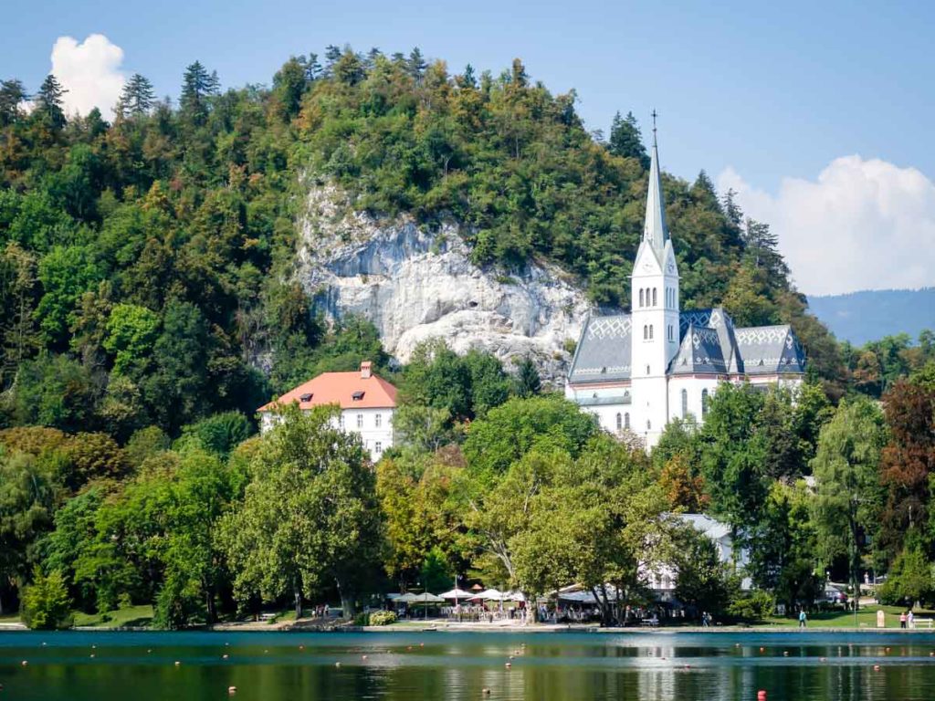 St. Martin's Church, Lake Bled, Slovenia