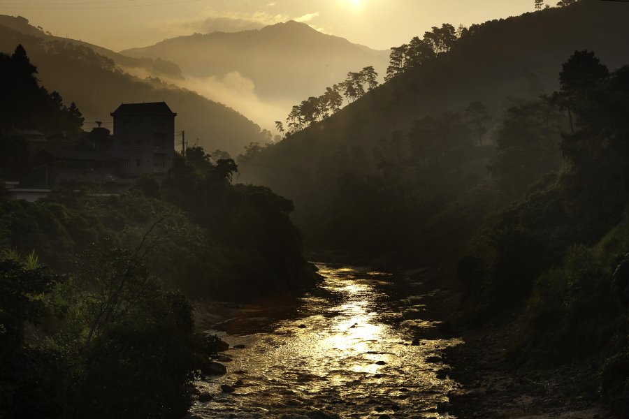 Waking up before dawn to get to Machu Picchu