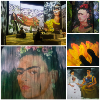 Frida Immersive show in Mexico City