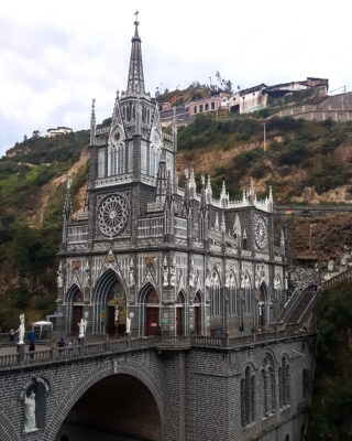 Las Lajas Sanctuary, Impiales, Colombia