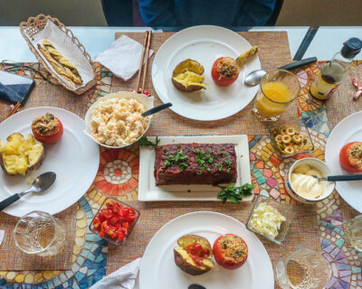 "American" (comfort food) lunch in Cuenca, Ecuador