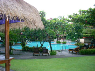 Bali (rare) posh hotel