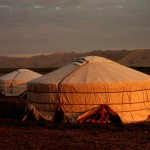 SunsetMongolianGer678x509 (Random Photo Memory: Mongolian Ger at Sunset)