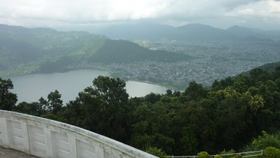 10PeaceStupaView (Drizzly Nepal (a.k.a. All Is Not Always Rosy for We Wanderlusts))