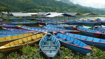 11PokharaBoats (Drizzly Nepal (a.k.a. All Is Not Always Rosy for We Wanderlusts))