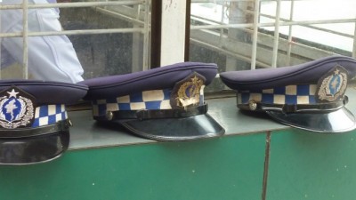 PoliceHatsSlider (A Sunday Stroll in Yangon…)