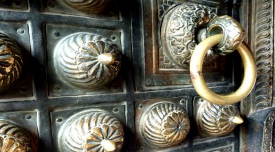 BrassDoorSlider (Catching up on Nepal:  The (almost) Final Chapter)