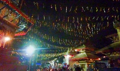 DurbarSquareNightSlider (Catching up on Nepal:  The (almost) Final Chapter)