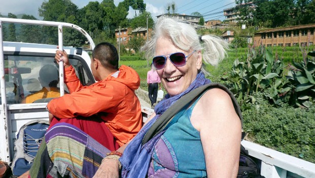 The BEST was the (most serendipitous) hitchhike back to Kathmandu with the monks!