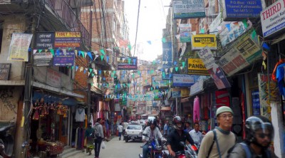 KathmanduStreetSceneSlider (Catching up on Nepal:  The (almost) Final Chapter)