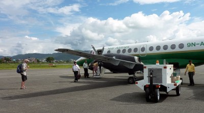 PokharaPlaneSlider (Catching up on Nepal:  Pokhara)