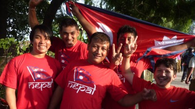 (Kathmandu: Sardine-fest with 20,000 Nepal Soccer Fans!)