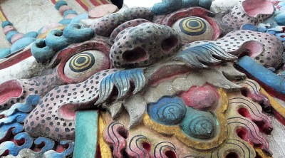 TempleMaskCloseUpSlider (Catching up on Nepal:  The (almost) Final Chapter)