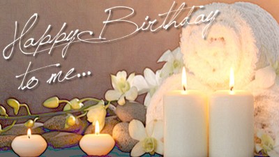 CandleWithTextSlider (Birthday Indulgence: Piedra de Agua Hot Spring & Spa)