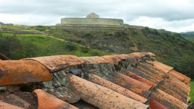 Inca Sun Temple, Ingapirca, Ecuador.