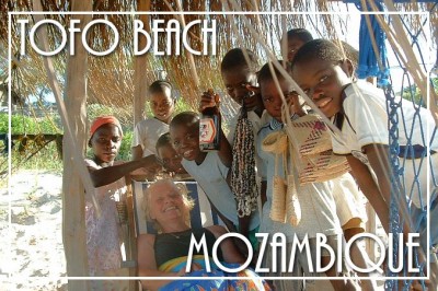 TofoBeachMozambiquePostcardFront (Foto Flip Friday –  September Theme:  “Children of the World”)
