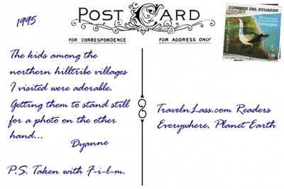 ThailandHilltribeBrothersPostcardBack (Foto Flip Friday –  September Theme:  “Children of the World” (Week 3))