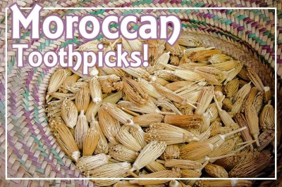 Berber “toothpicks”! (Foto Flip Friday –  November Theme:  “Travel Eats” (Week 3))