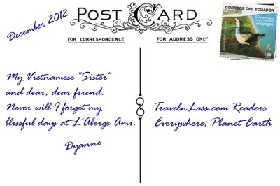 MerryChristmasMaiPostcardBACK (Foto Flip Friday –  December Theme:  “FACES” (Week 3))