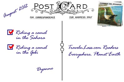 MongolianBabyCamelPostcardBACK (Foto Flip Friday –  December Theme:  “FACES” (Week 2))