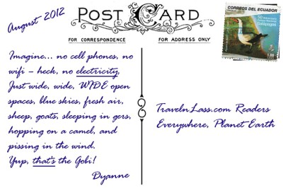 CamelsInMongoliaPostcardBACK (Foto Flip Friday –  January Theme:  “ANIMALS” (Week 2…))