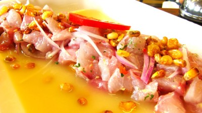 Crunchy cancha topping for ceviche (Homemade Cancha – Toasted Chulpe Corn)