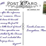 07ChinaDentist-Postcard-BACK (Foto Flip Friday –  March Theme:  “WHITE” (Week 1))