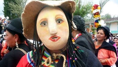 PawkarRaymiMaskedDrummerSlider (Saraguro Celebrates Pawkar Raymi)