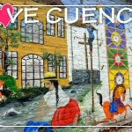 CuencaIndigenousWashingStreamPostcardFRONT (Foto Flip Friday –  May Theme:  “Cuenca Street Art” (Week 1))