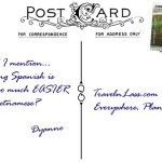 CuencaStreetArt06-SpanishEasierPostcardBACK (Foto Flip Friday –  May Theme:  “Cuenca Street Art” (Week 1))