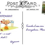 CuencaStreetArt08-HornadoPostcardBACK (Foto Flip Friday –  May Theme:  “Cuenca Street Art” (Week 1))