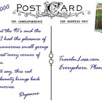 CostaRicaParrotPostcardBACK (Foto Flip Friday –  June Theme:  “Red” (Week 1))