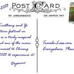 LoiKrathongToesPostcard-BACK (Foto Flip Friday –  July Theme:  “Toes” (Week 1))