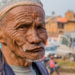 TomFaklerAnitasFeastBhaktapurMan (Travel Photo Roulette #106: WRINKLES!)