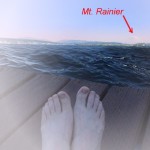 RonniMtRainierToesPostcard-FRONT (Foto Flip Friday –  July Theme:  “Toes” (Week 2))