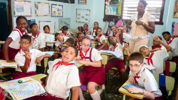 Havana school classroom