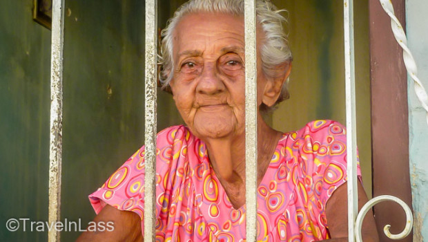 Old Havana woman