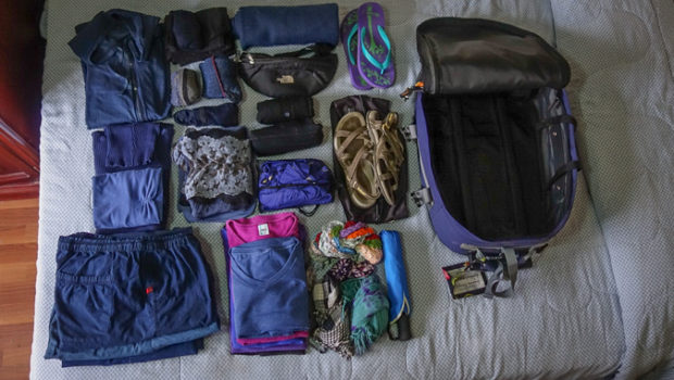 The whole kit 'n kaboodle for 6 weeks in the Balkans and Turkey - all packed in carry-on only.