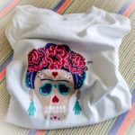Frida-Kahlo-Sugar-Skull-Tshirt-square (A Birthday TATTOO!)