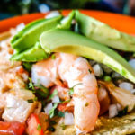 Shrimp-Tostada (MEXICO: Sips and Eats)